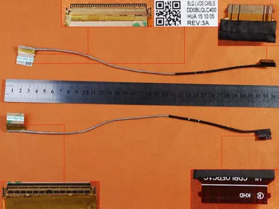 Produktbild von Displaykabel Bildschirm screen cable 40-PIN kompatibel für Toshiba Satellite L50-C