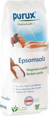 Produktbild von Epsom Salz Badesalz, Bittersalz, Magnesiumsulfat, 850g  epsom salt
