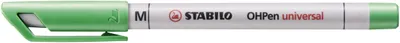 Produktbild von Folienstift - STABILO OHPen universal - wasserlöslich medium - Einzelstift - grün
