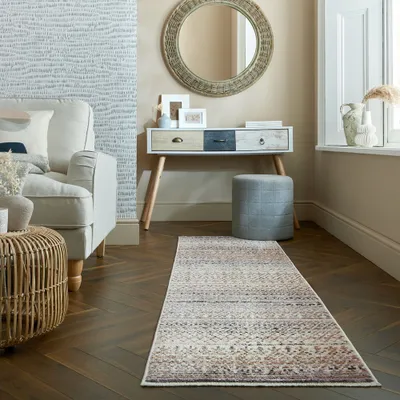 Geometrischer Wohnzimmer-Teppich in Naturfarben_Naturfarben_Läufer_#sku_BARK503119375722-BARK503119375723#