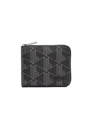 Produktbild von Lacoste The Blend - Geldbörse 3cc 11 cm RFID (monogram noir gris)