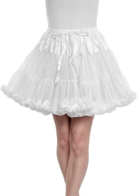 Produktbild von Rüschen Tutu weiß Karneval Faschingskostüm Damen