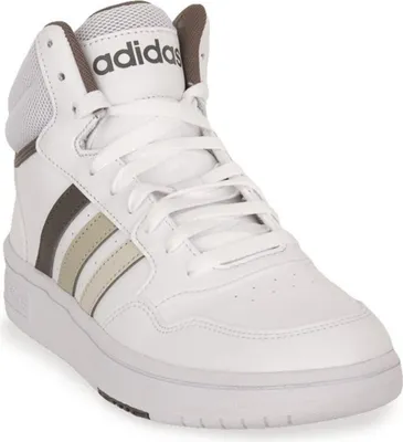 Produktbild von Adidas Damen Hightop-Sneakers Hoops 3.0 Mid 4067888673197, 4067888676105, 4067888676112, 4067888676143, 4067888676181 ADI-IH7894 core white/orbit grey/putty grey 5