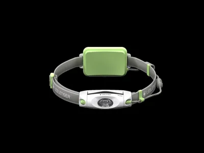 Produktbild von Ledlenser NEO6R Grün, Grau, White Taschenlampe mitStirnband LED