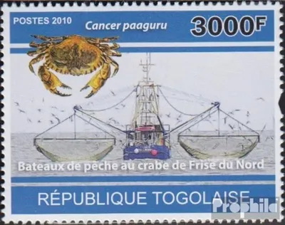 Produktbild von Briefmarken Togo 2010 Mi 3738 (kompl.Ausg.) postfrisch Fischerei