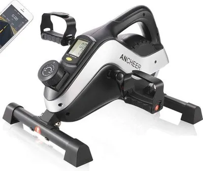 Productafbeelding van Famanu Mini Fiets Hometrainer met LCD-display - 8 weerstandsniveaus