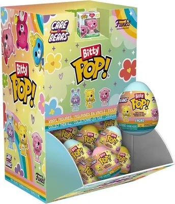 Produktbild von Die Glücksbärchis POP! Vinyl Figuren Easter Egg Care Bears PDQ Display (24) 2,5 cm