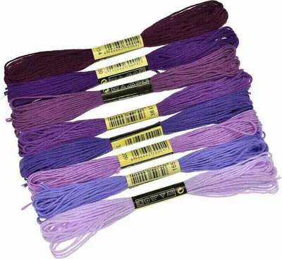 Obrázek produktu pro Alma TH013-C1 Violet 8 m Vyšívací příze