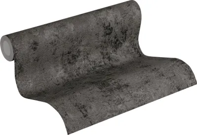 Obrázok produktu pre Livingwalls vintage tapety Nové steny Urban Grace netkaná tapeta čierna strieborná 10,05 m x 0,53 m