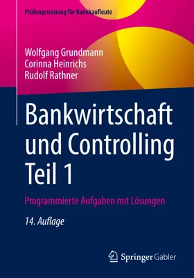 Produktbild von Bankwirtschaft und Controlling Teil 1
