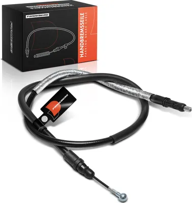 Imagen del producto de Frankberg, sistema de freno de estacionamiento mecánico con cable, para eje trasero, compatible con Citroën C8, Fiat Ulysse, Peugeot 807 y Lancia. (Aplicable a ambos lados)