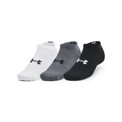 Productafbeelding van Under Armour UA Core No Show 3-pack - Zwart - Maat L