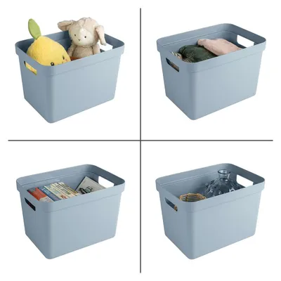 Produktbild von Sunware Aufbewahrungsbox - Kunststoff - blau/grau - 18 Liter
