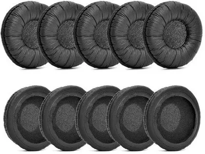 Productafbeelding van 5 paar oorkussens - oorkussen compatibel met PRO 920 930 935 9450 9460 9465 9470 / 550 Headset (kikkerleer/5 paar)
