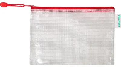 Image de Pochette à fermeture éclair en PVC DIN A5 rt