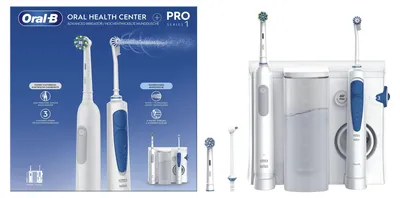 Produktbild von Oral-B Pack Pro Series 1 Elektrische Zahnbürste + Oxyjet Irrigator
