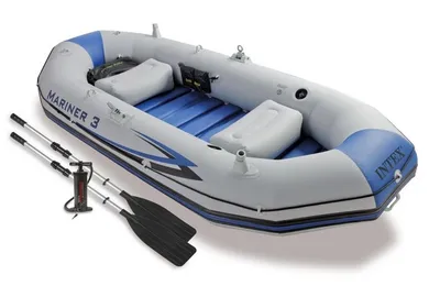 Produktbild von Intex 68373 Mariner 3 Boot Set Aufblasbares Schlauchboot