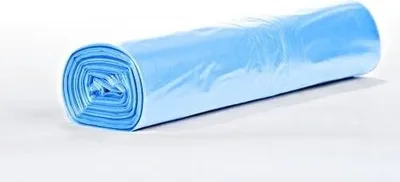 Zdjęcie produktu dla Worki NA Śmieci 60l NIEBIESKIE 50 Sztuk LDPE Mocne Wytrzymałe Rolka
