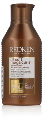 Productafbeelding van Haarspoeling Redken All Soft Mega Curls, 300 ml