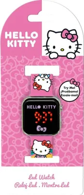 Obrázek produktu pro Digitální LED hodinky Hello Kitty Friends Barevné náramkové hodinky