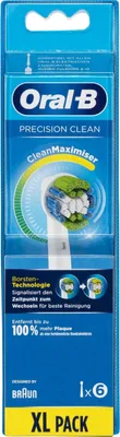 Produktbild von Braun Oral-B Aufsteckbürsten Precision Clean 6er CleanMaximiz