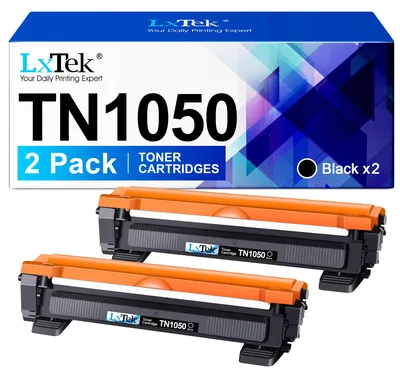 Produktbild von LxTek TN1050 Tonerkartusche Kompatibel für Brother TN-1050 TN1050 für DCP-1510 DCP-1610W DCP-1612W DCP-1512 MFC-1910W MFC-1810 HL-1110 HL-1212W HL-1210W HL-1112 (Schwarz, 2er-Pack)