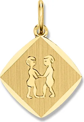 Produktbild von Anhänger Sternzeichen Zwilling 333/- Gelbgold