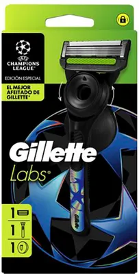 Image de Gillette Labs Rasoir Exfoliant + 1 Recharge Rasage Exfoliant Intégré - Gillette
