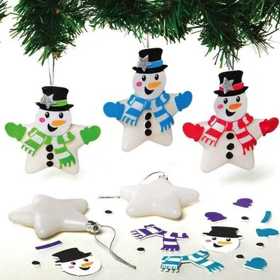 Produktbild von Kerstbaum-Set für Kinder - 6 Teile - DIY Dekoration