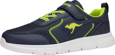 Produktbild von KangaROOS K-ETK ZIG EV Sneaker Kinder Schuhe Uni 10408 000 4054 blau/grün, Schuhgröße:29 EU