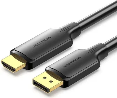 Immagine prodotto di Cavo convertitore vention hfobf/ displayport maschio -- hdmi maschio/ 1m/ nero