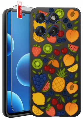 Produktbild von Hülle für Motorola Edge 70 | Designs | Mattes Silikonetui + 9H-Glas
