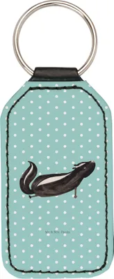 Produktbild von Mr. & Mrs. Panda Schlüsselanhänger Stinktier Yoga - Türkis Pastell - Geschenk, Raubtier, anhänger für schlüssel, Namaste, schlüsselbund, Taschenanhänger, Liebe, Wildtier