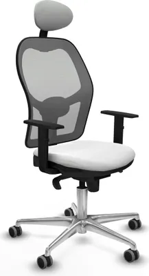Obrázok produktu pre Kancelárske kreslo s opierkou hlavy Jorquera Piqueras y Crespo 1D086G1 White