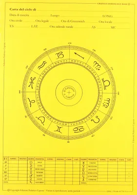 Zdjęcie produktu dla Podstawowy wykres zodiakalny