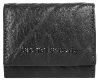 Zdjęcie produktu dla bruno banani portfel skórzany Africa mini portfel czarny czarny