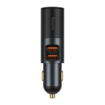 Obrázok produktu pre Autonabíjačka Baseus 120 W, 2xUSB, sivá, CCBT-D0G (70 znakov)