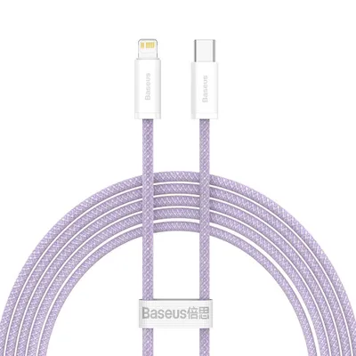 Zdjęcie produktu dla Kabel USB-C do Lightning Baseus Dynamic Series, 20W, 2m (fioletowy)