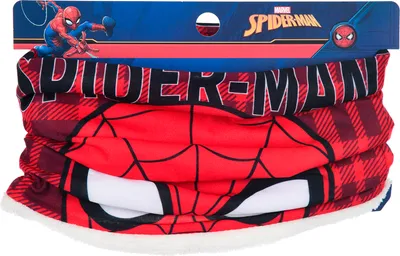 Produktbild von Spider-Man Kinder Jungen Fleece Schlauchschal Winter-Schal Loop   , Farbe:Rot