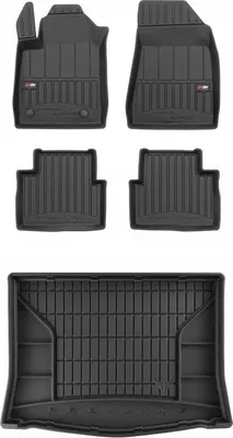 Immagine prodotto di Tappetini 3D SET e tappetino Alfa Romeo Giulietta hatchback 2010-2020