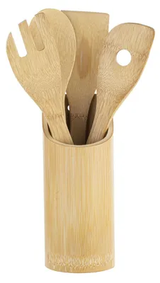 Produktbild von 5-tlg. Bambus Küchenhelfer Set