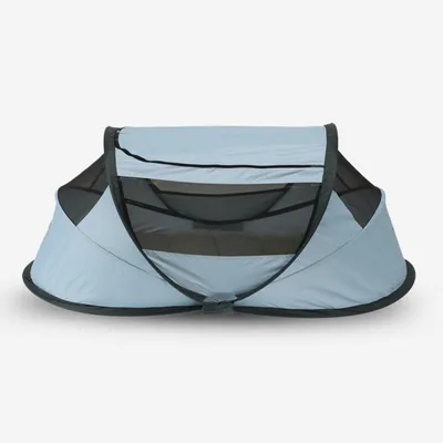 Produktbild von DERYAN BabyBox Campingbett - Babyzelt - Himmelblau