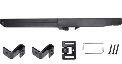 Produktbild von Schiebetürschließer, Schiebetürdämpfer-Set, Schiebetürdämpfer mit Soft-Close-Mechanismus für feststehende und abklappbare Schiebetüren im Scheunentorstil