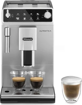 Zdjęcie produktu dla Ekspres do kawy Delonghi Autentica ETAM29.510 SB, automatyczny z młynkiem, Inox, 1.4L, 15 Bar