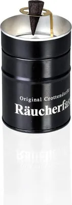 Produktbild von Crottendorfer Räucherfass mit 20 Räucherkerzen - Zimtapfel