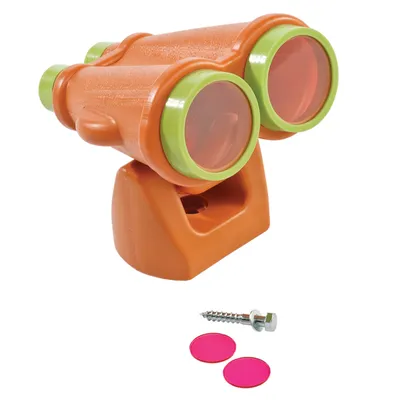 Produktbild von AXI Fernglas Orange/Hellgrün | Spielhaus / Spielturm Zubehör aus Kunststoff