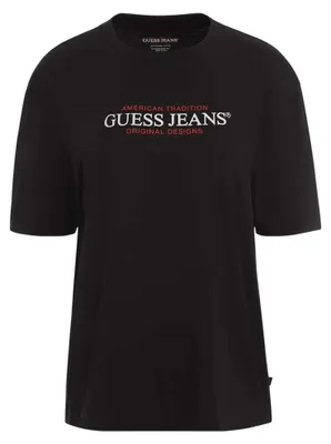 Obrázok produktu pre Guess - Dámske tričko „Jeans“ vo veľkosti NA413 (XXL) (čierne)