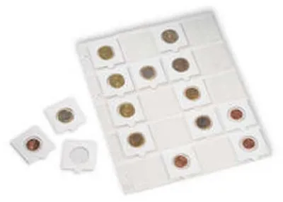 Produktbild von Kunststoffhüllen GRANDE für 20 Münzrähmen, 5er Pack