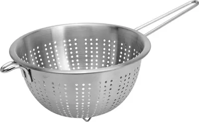 Produktbild von Durchschlag Küchensieb aus Stahl Sieb Schüssel 21 cm