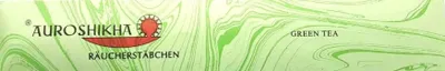 Produktbild von Auroshikha Räucherstäbchen "Green Tea" 10g